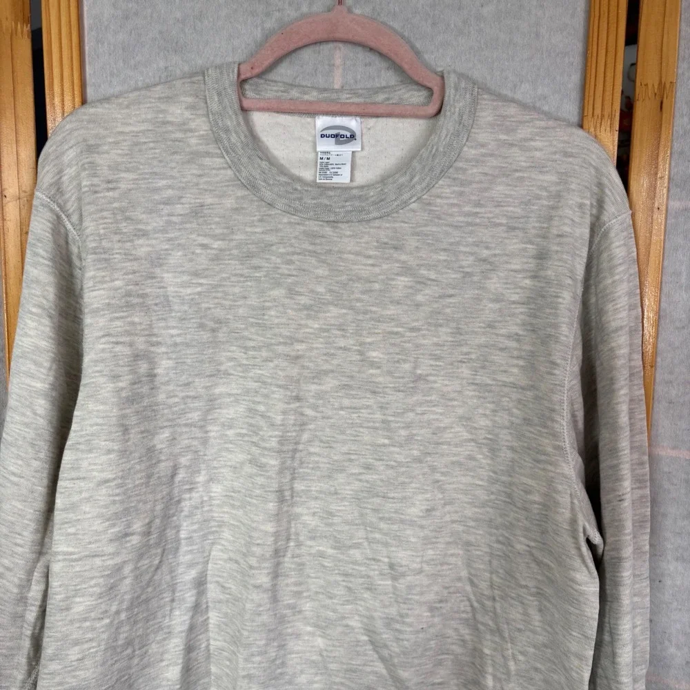 Duofold Thermal Set Medium Gray Merino Wool‎ Blend Base Layer Long Johns Mens